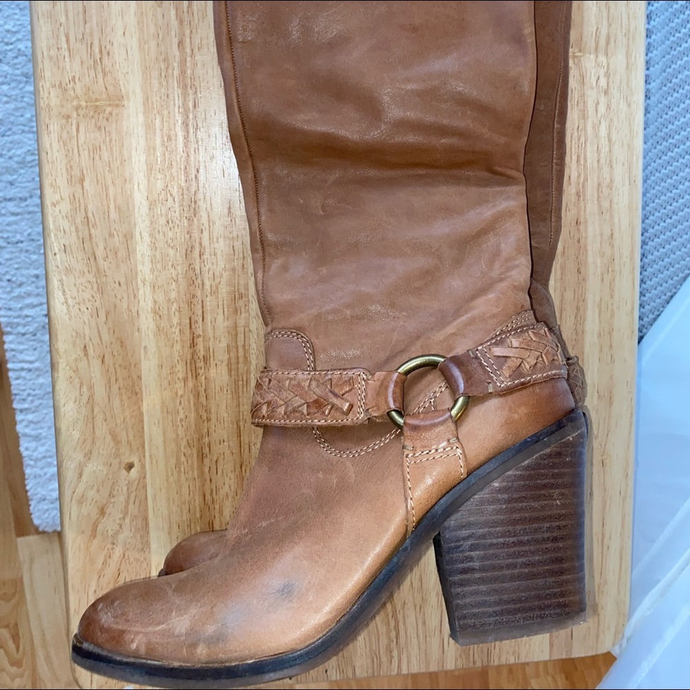 Lucky brand riding boots sz 8